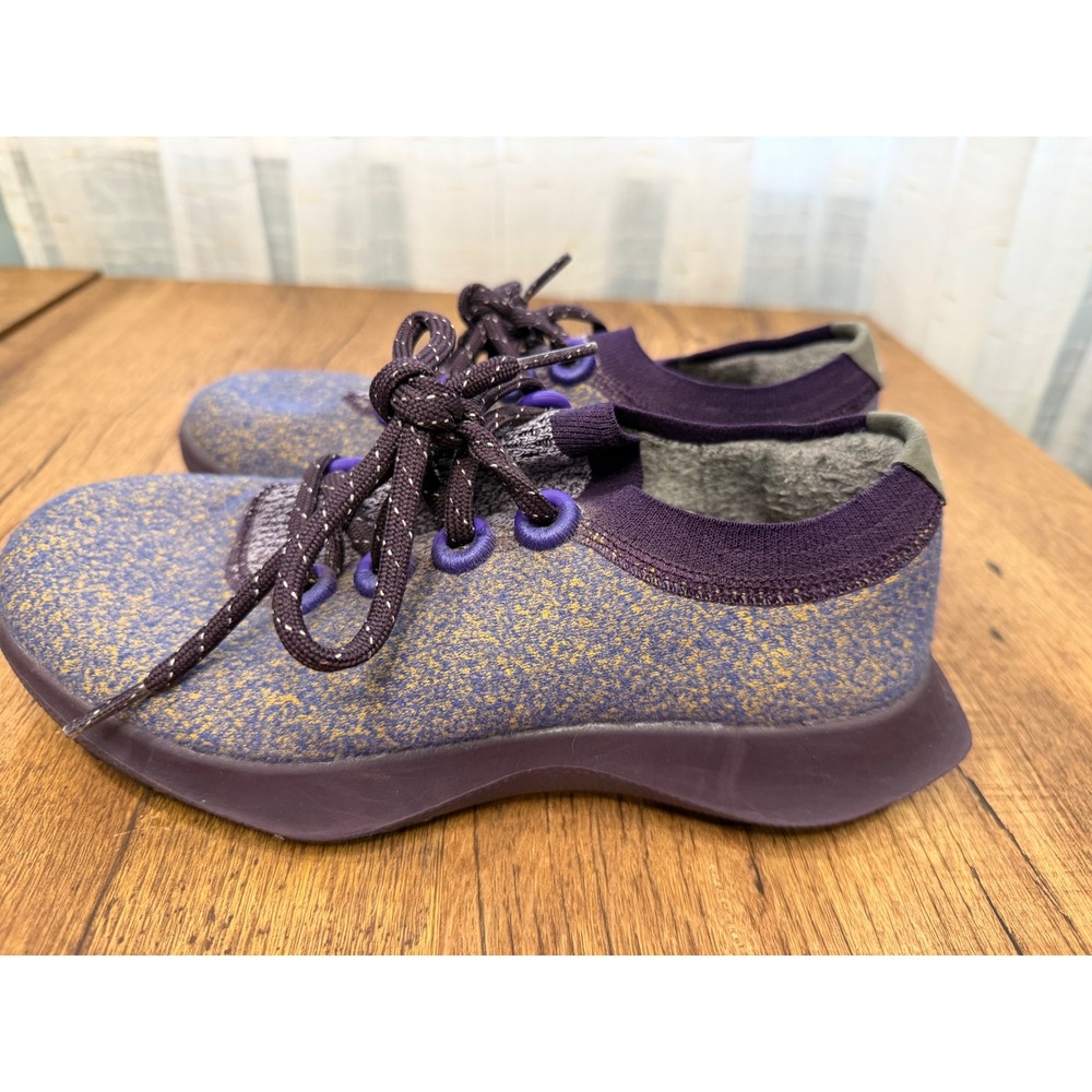 Allbirds Women's Wool Dashers Mizzle Low Comet Purple Running Shoes Low Top 7